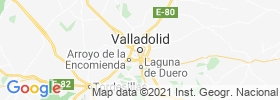 Valladolid map